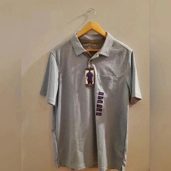 Eddie bauer medium blue golf polo NWT - Picture 1 of 4